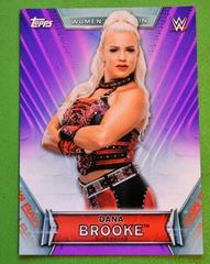 Dana Brooke [Purple] Wrestling Cards 2019 Topps WWE Women's Division Prices