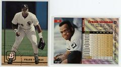 Frank Thomas [Superstar Sampler] #15 Baseball Cards 1994 Bowman Prices