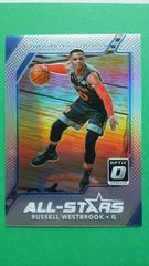 Russell Westbrook [Holo] #6 Basketball Cards 2017 Panini Donruss Optic All-Stars Prices