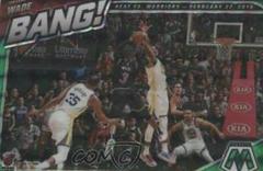 Dwyane Wade [Green Mosaic] #12 Basketball Cards 2020 Panini Mosaic Bang Prices
