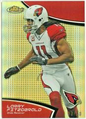 Larry Fitzgerald [Gold Refractor] #90 Football Cards 2010 Topps Finest Prices