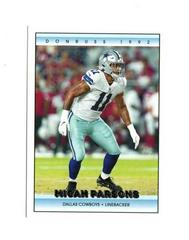Micah Parsons Football Cards 2022 Panini Donruss Retro 1992 Prices