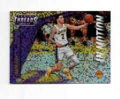 Lonzo Ball [Dazzle Gold] #13 Basketball Cards 2018 Panini Threads in Motion Prices