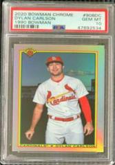 Dylan Carlson Baseball Cards 2020 Bowman Chrome 1990 Prices
