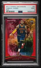 LeBron James [Red] #87 Basketball Cards 2017 Panini Ascension Prices