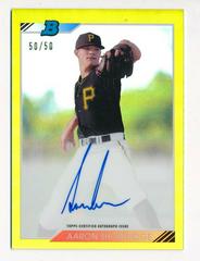 Aaron Shortridge [Gold Refractor] #ASH Baseball Cards 2020 Bowman Heritage Chrome Autographs Prices