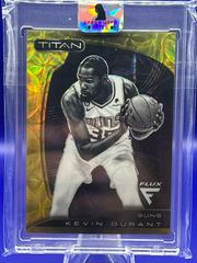 Kevin Durant [Gold Scope] #1 Basketball Cards 2022 Panini Flux Titan Prices