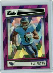 A. J. Brown [Cubic] #28 Football Cards 2022 Panini Score Prices