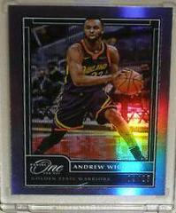 Andrew Wiggins [Purple] #40 Basketball Cards 2020 Panini One and One Prices