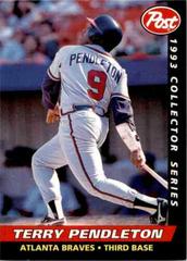 Terry Pendleton Baseball Cards 1993 Post Cereal Prices