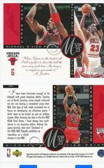 Michael Jordan #VP3 Basketball Cards 1996 Upper Deck Jordan's Viewpoints Prices
