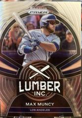 Max Muncy Baseball Cards 2022 Panini Prizm Lumber Inc Prices
