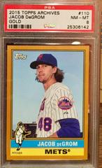 Jacob DeGrom [Gold] Baseball Cards 2015 Topps Archives Prices