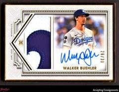 Walker Buehler Baseball Cards 2022 Topps Definitive Framed Autograph Patch Collection Prices