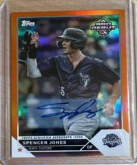 Spencer Jones [Autograph Orange] #PD-59 Baseball Cards 2023 Topps Pro Debut Prices