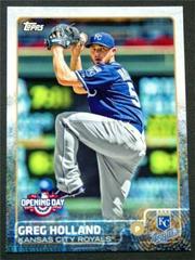 Greg Holland #23 Baseball Cards 2015 Topps Opening Day Prices