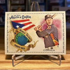 Carlos Correa #WT-34 Baseball Cards 2018 Topps Allen & Ginter World Talent Prices
