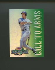 Alex Rodriguez [Green] Baseball Cards 1998 Donruss Crusade Prices