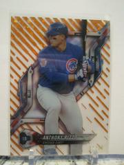 Anthony Rizzo [Galactic Diffractor Orange] #HT-AR Baseball Cards 2018 Topps High Tek Prices