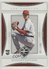 Shohei Ohtani [Silver] Baseball Cards 2018 Panini Chronicles Limited Prices