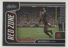 Baker Mayfield #6 Football Cards 2019 Panini Absolute Red Zone Prices