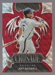 Jeff Bagwell [Red Wave] Baseball Cards 2023 Panini Chronicles Crusade Prices