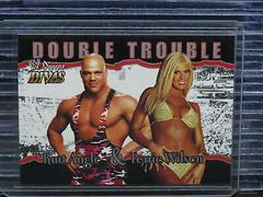 Kurt Angle, Torrie Wilson Wrestling Cards 2003 Fleer WWE Divine Divas Prices
