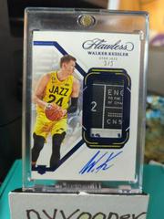 Walker Kessler #2 Basketball Cards 2022 Panini Flawless Laundry Tag Autograph Prices