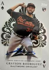 Grayson Rodriguez [Autograph] #AA-74 Baseball Cards 2023 Topps Update All Aces Prices