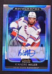 K'Andre Miller #BA-KM Hockey Cards 2021 O-Pee-Chee Platinum Blue Rainbow Autographs Prices