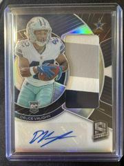 Deuce Vaughn [Hyper] #8 Football Cards 2023 Panini Spectra Radiant Rookie Patch Signature Prices