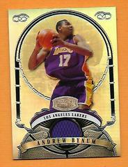 Andrew Bynum Jersey Refractor Basketball Cards 2007 Bowman Sterling Prices