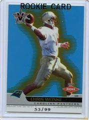 Chris Weinke [Gold] #109 Football Cards 2001 Pacific Vanguard Prices