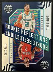 LaMelo Ball, Lonzo Ball [Sapphire] Basketball Cards 2020 Panini Illusions Rookie Reflections Prices