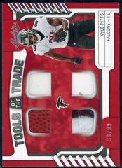 Kyle Pitts #TTQ-15 Football Cards 2022 Panini Absolute Tools of the Trade Quad Prices