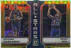 Anfernee Hardaway, Grant Hill [Gold] Basketball Cards 2022 Panini Donruss Optic All Stars Prices