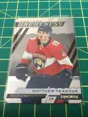 Matthew Tkachuk #CG-19 Hockey Cards 2022 Upper Deck Synergy Cast For Greatness Prices