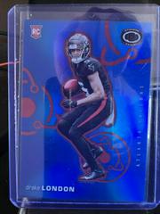 Drake London [Blue] #D-11 Football Cards 2022 Panini Chronicles Dynagon Rookies Prices