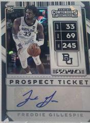 Freddie Gillespie [Ticket Stub Autograph] Basketball Cards 2020 Panini Contenders Draft Picks Prices
