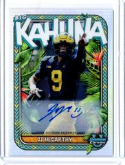JJ McCarthy [Autograph] #TBK-3 Football Cards 2023 Bowman Chrome University The Big Kahuna Prices