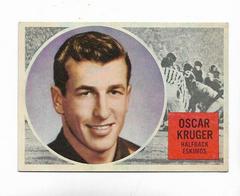 Oscar Kruger [Checklist 1-44] Football Cards 1960 Topps CFL Prices