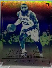 LeBron James #17 Basketball Cards 2023 Panini Recon Vector Prices