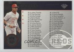 Barry Larkin, Mo Vaughn [Checklist] #105 Baseball Cards 1996 Leaf Prices