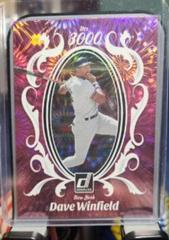 Dave Winfield [Pink Fireworks] #M3K-11 Baseball Cards 2023 Panini Donruss Mr. 3000 Prices