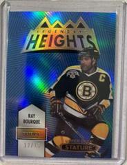Ray Bourque [Blue] #LH-15 Hockey Cards 2021 Upper Deck Stature Legendary Heights Prices