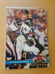 Ottis Anderson [Super Bowl MVP] Football Cards 1991 Stadium Club Charter Member Prices