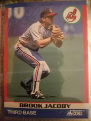 Brook Jacoby #92 Baseball Cards 1991 Score Superstars Prices