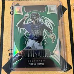 Drew Romo [Green] #8 Baseball Cards 2023 Panini Chronicles Crusade Prices