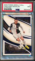 Cristiano Ronaldo [Sapphire] Soccer Cards 2020 Panini Immaculate Collection Prices