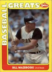 Bill Mazeroski #60 Baseball Cards 1991 Swell Greats Prices